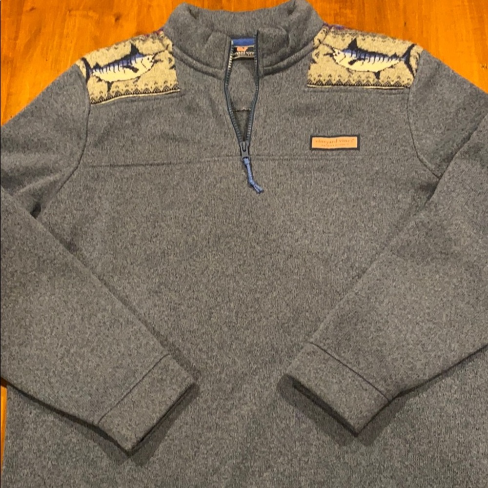 Men’s Vineyard Vines Marlin zip pullover